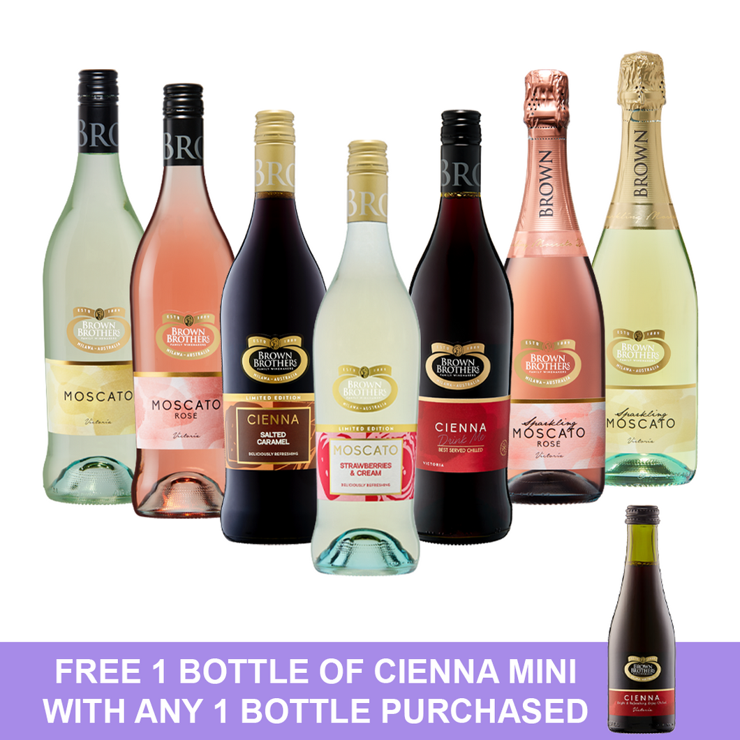 Brown Brothers Buy 1 Free 1 Cienna Mini