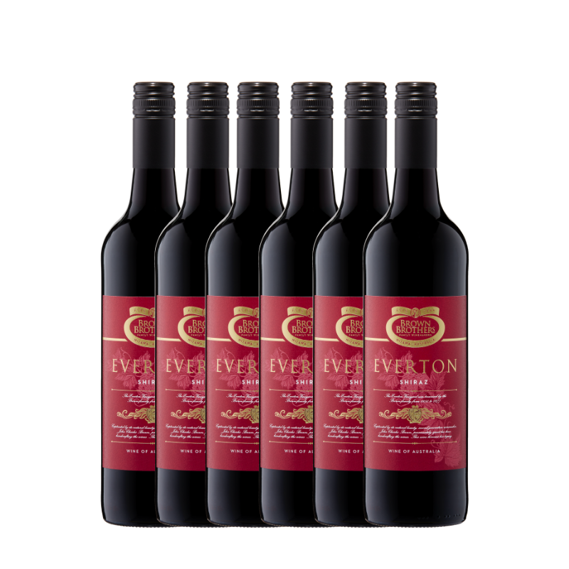 [Bundle of 6] Brown Brothers Everton Shiraz