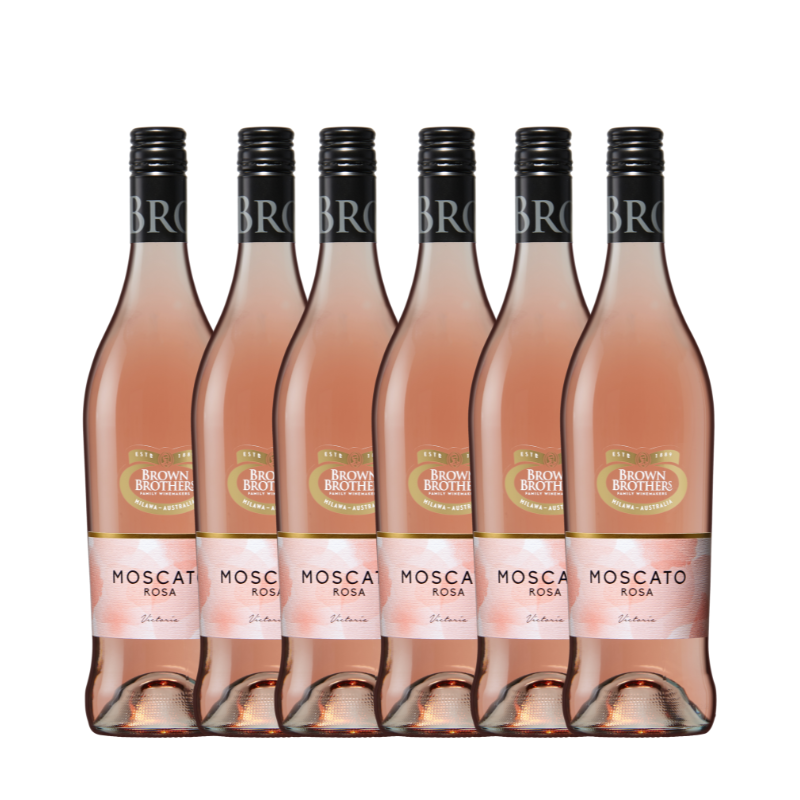 [Bundle of 6] Brown Brothers Moscato Rose